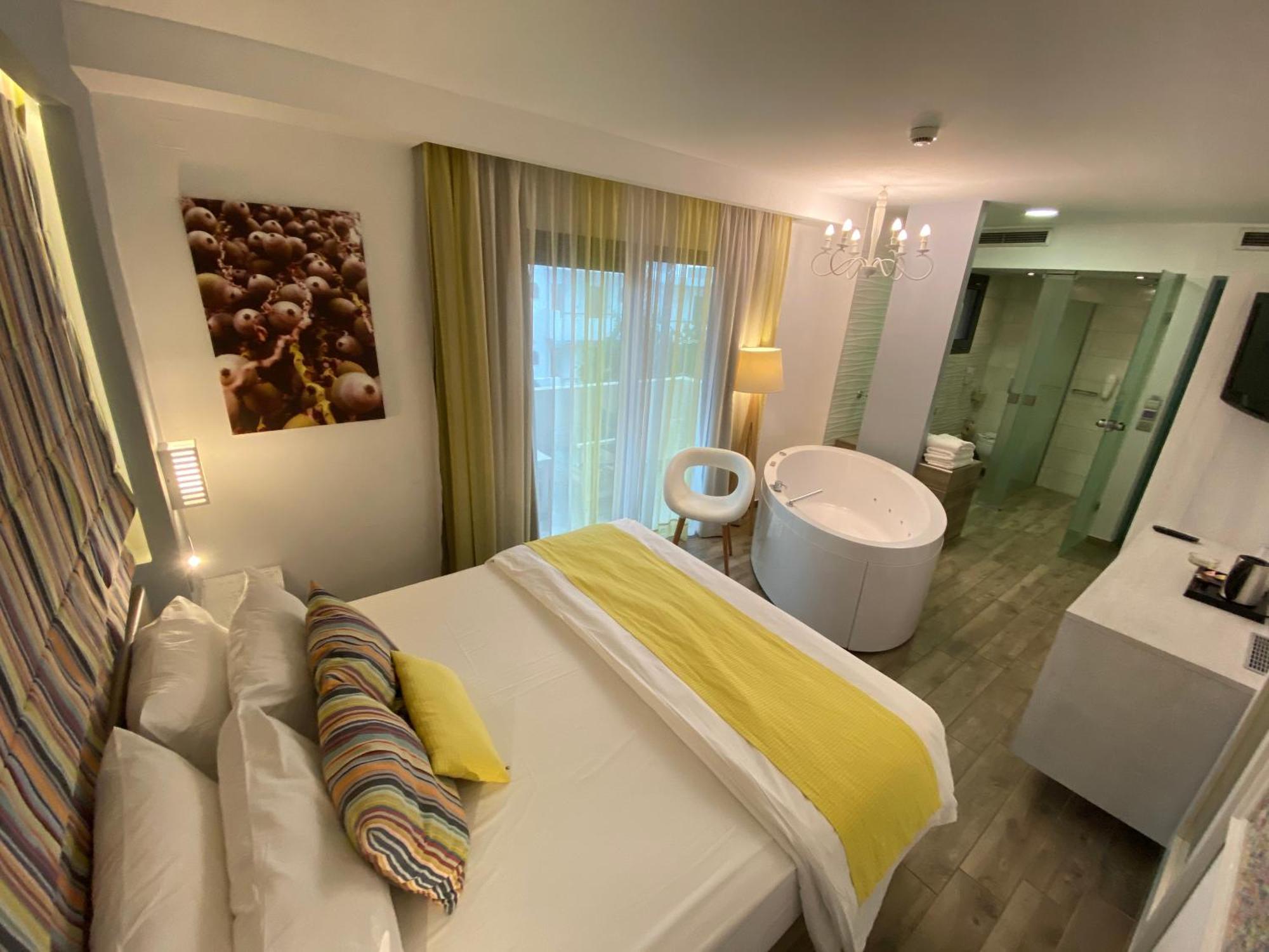 Kyknos Beach Hotel & Bungalows Mália Kültér fotó