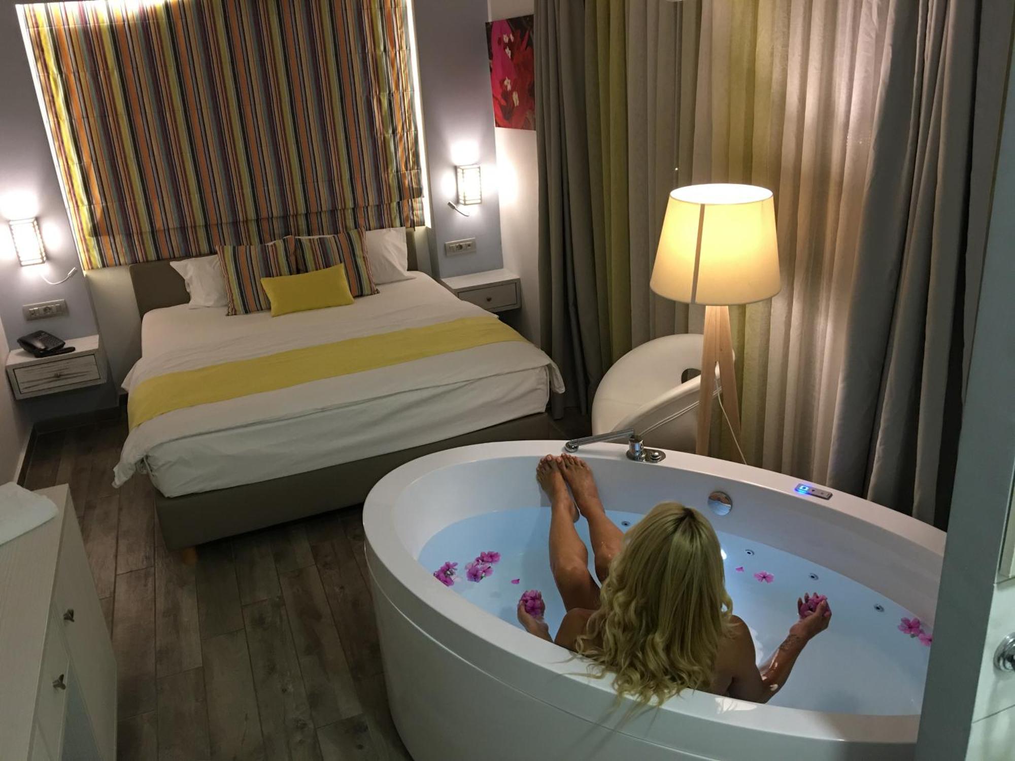 Kyknos Beach Hotel & Bungalows Mália Kültér fotó