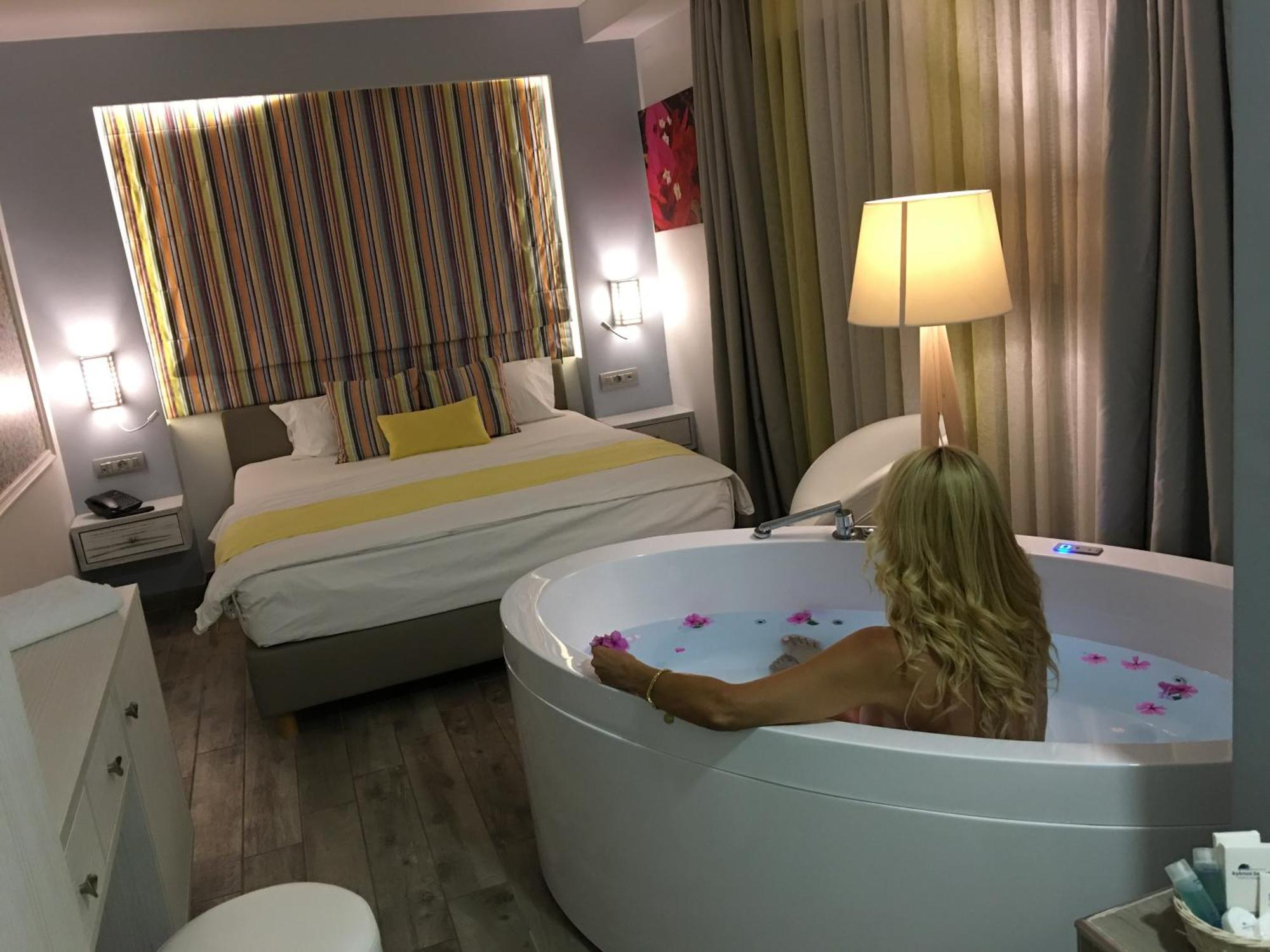 Kyknos Beach Hotel & Bungalows Mália Kültér fotó