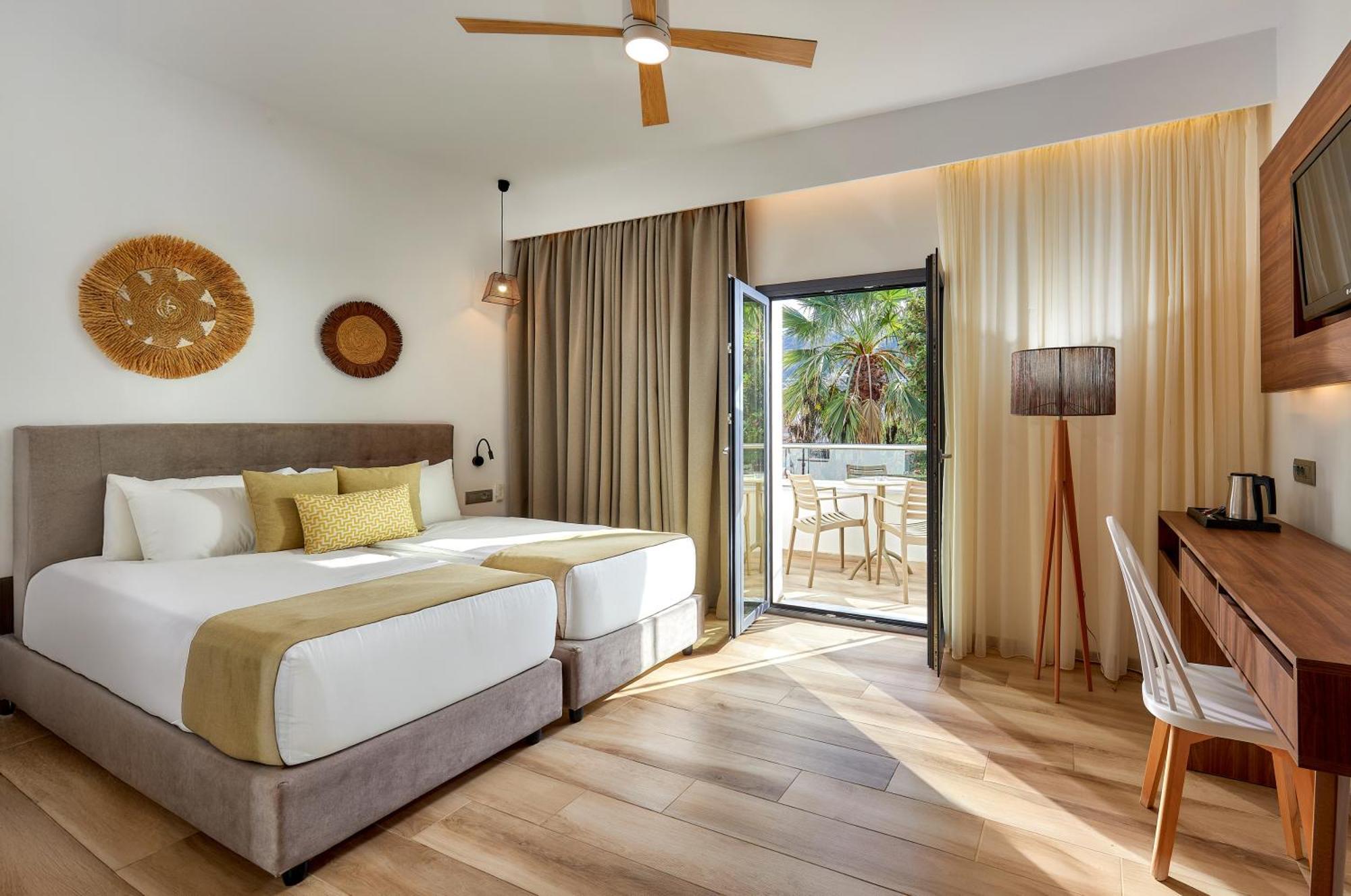 Kyknos Beach Hotel & Bungalows Mália Kültér fotó