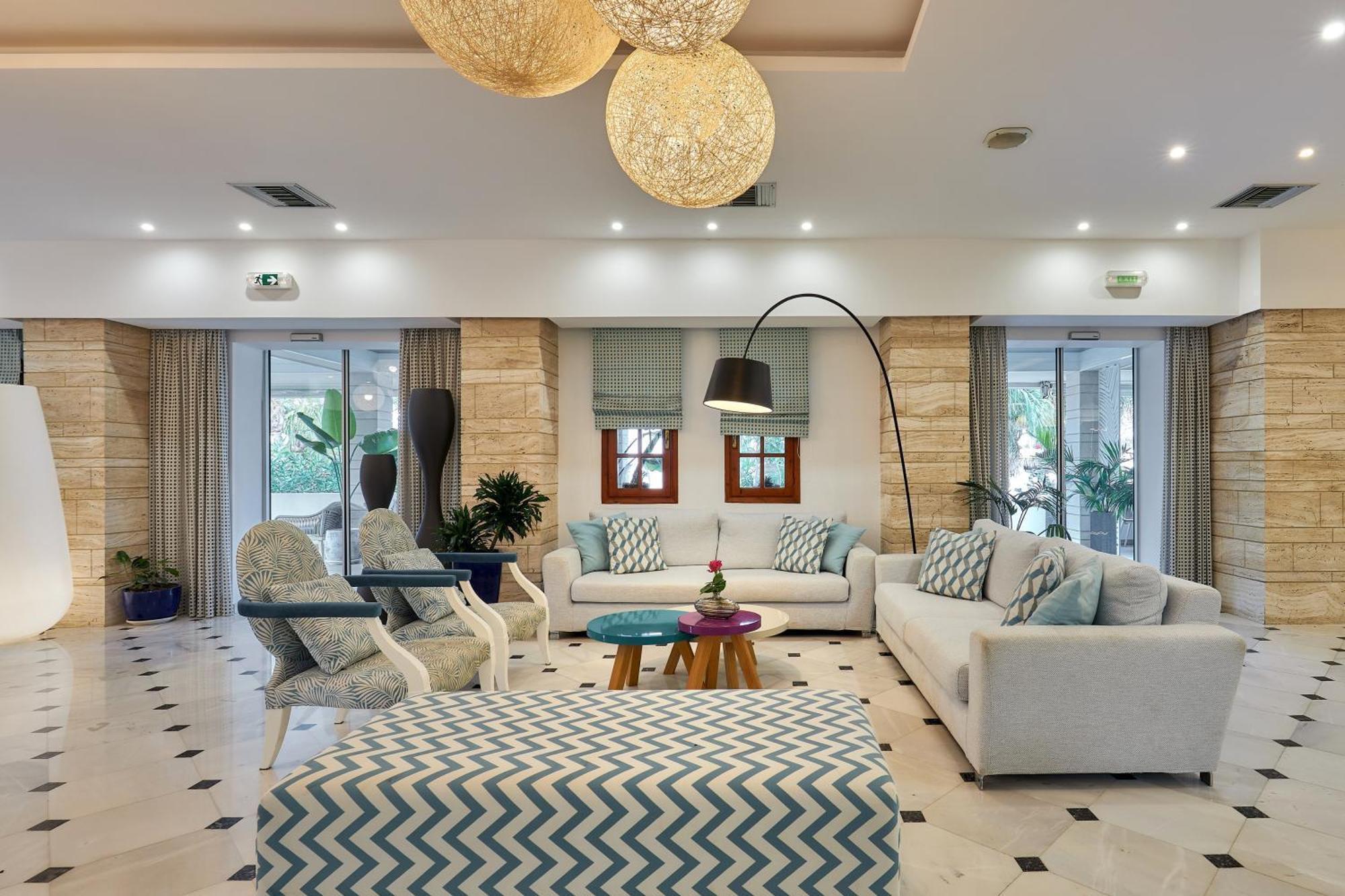 Kyknos Beach Hotel & Bungalows Mália Kültér fotó