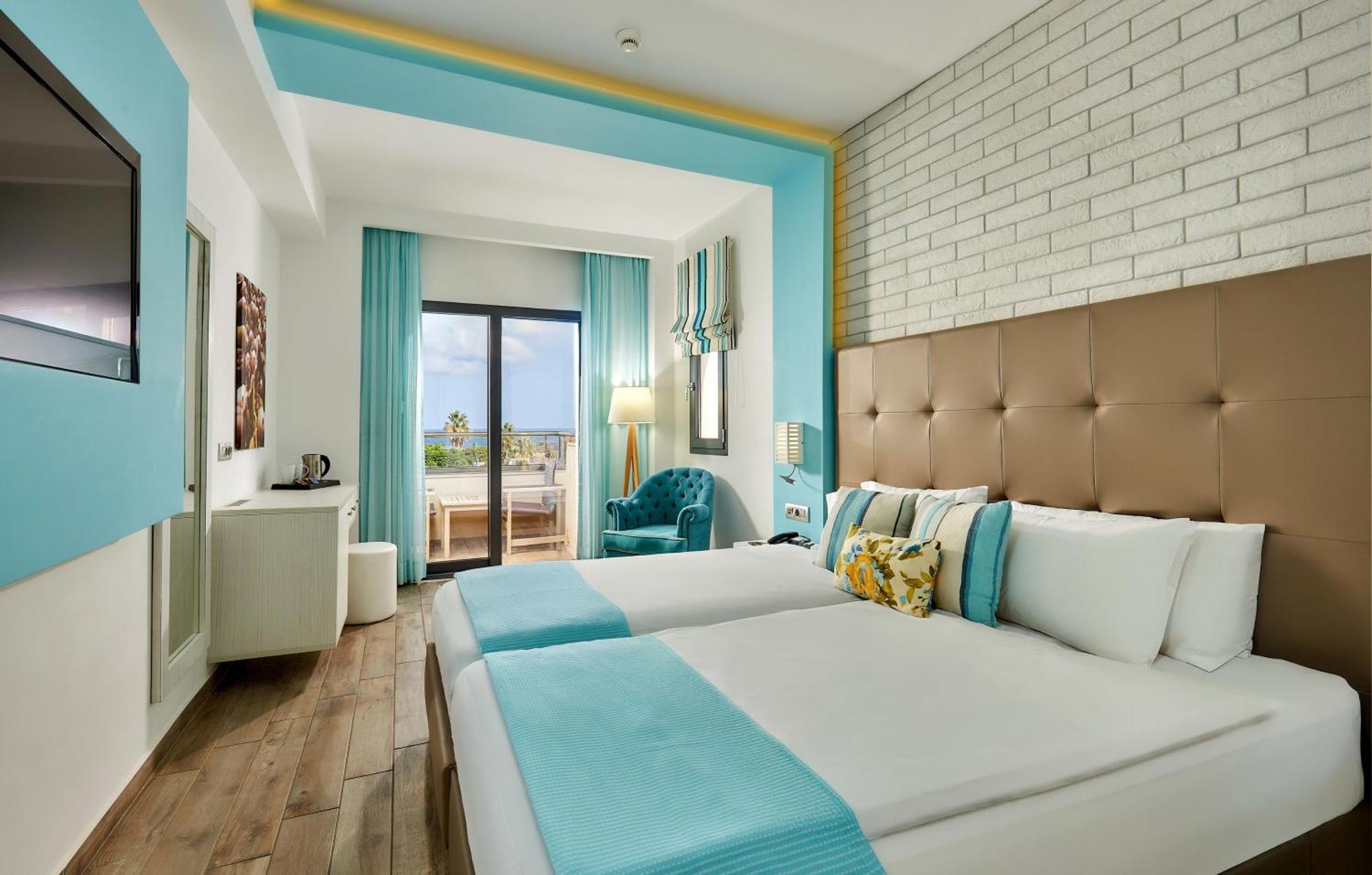 Kyknos Beach Hotel & Bungalows Mália Kültér fotó