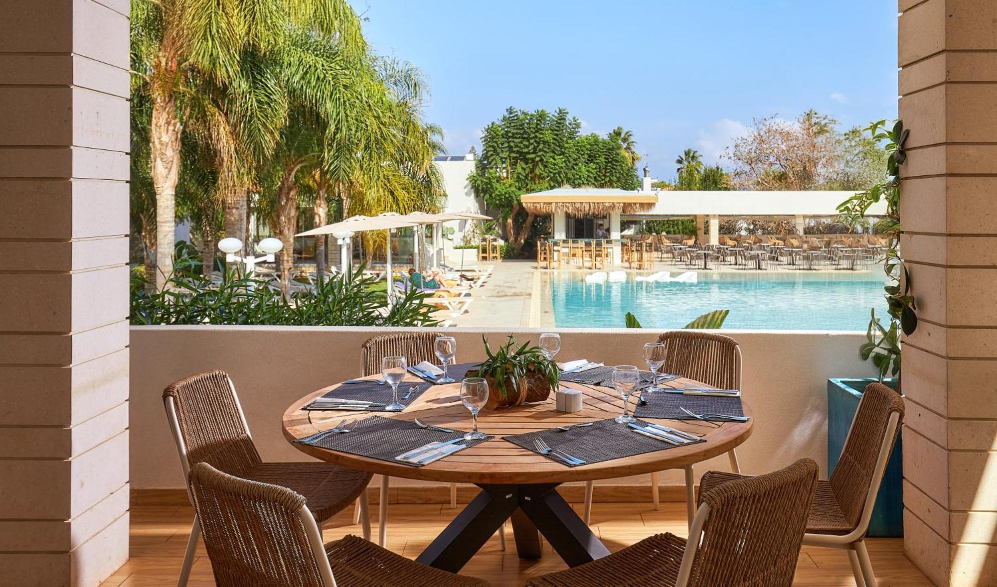 Kyknos Beach Hotel & Bungalows Mália Kültér fotó