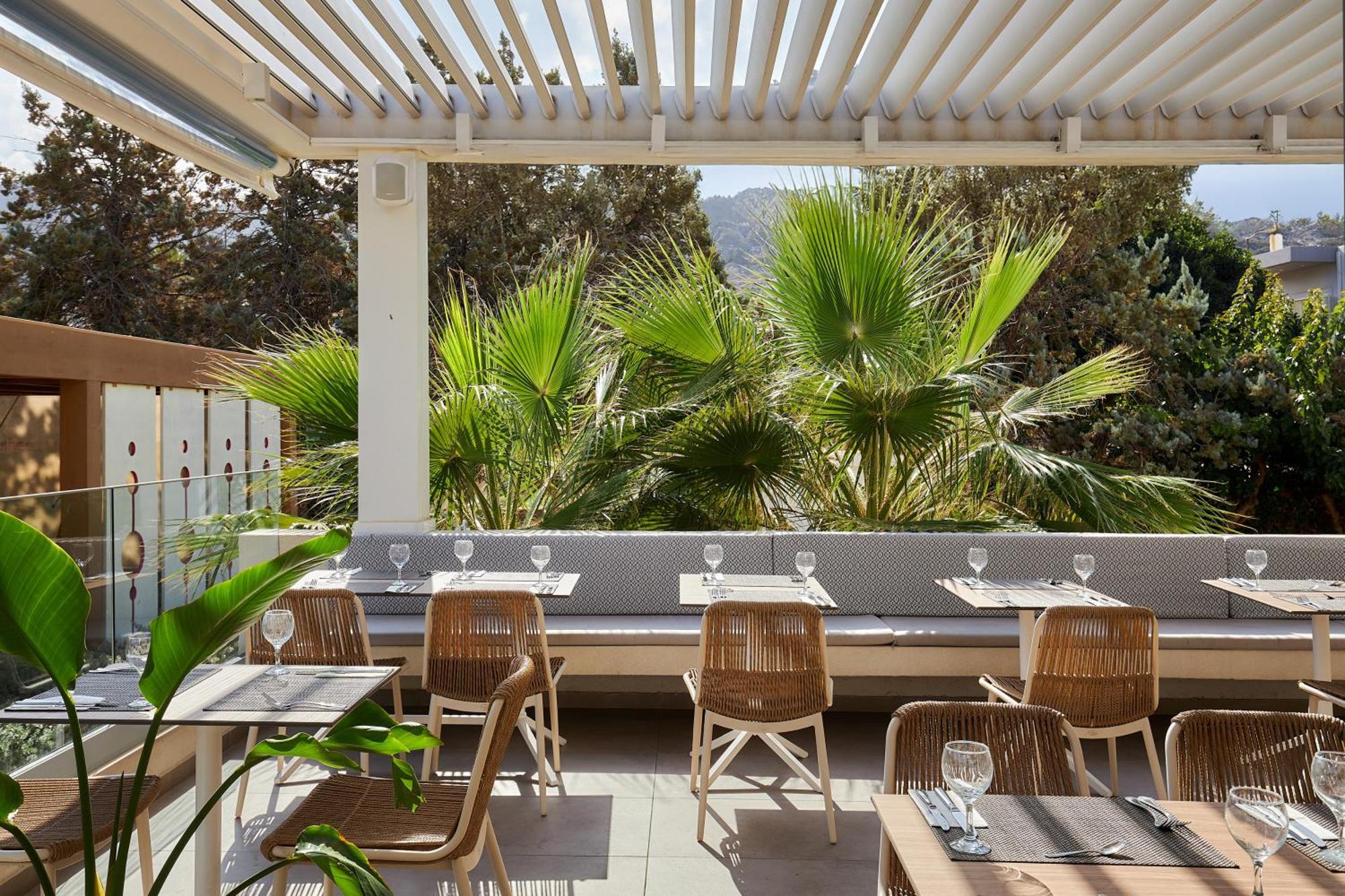 Kyknos Beach Hotel & Bungalows Mália Kültér fotó