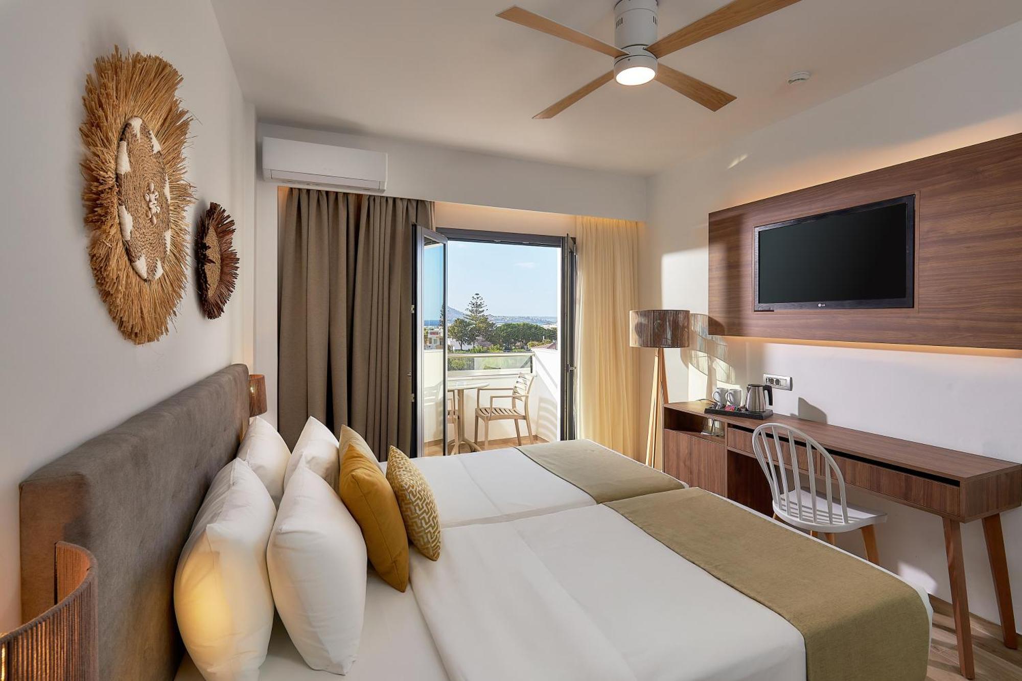 Kyknos Beach Hotel & Bungalows Mália Kültér fotó